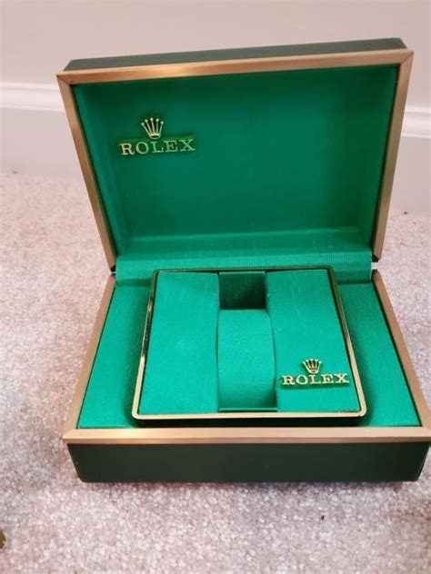 cost of rolex box|empty rolex box price.